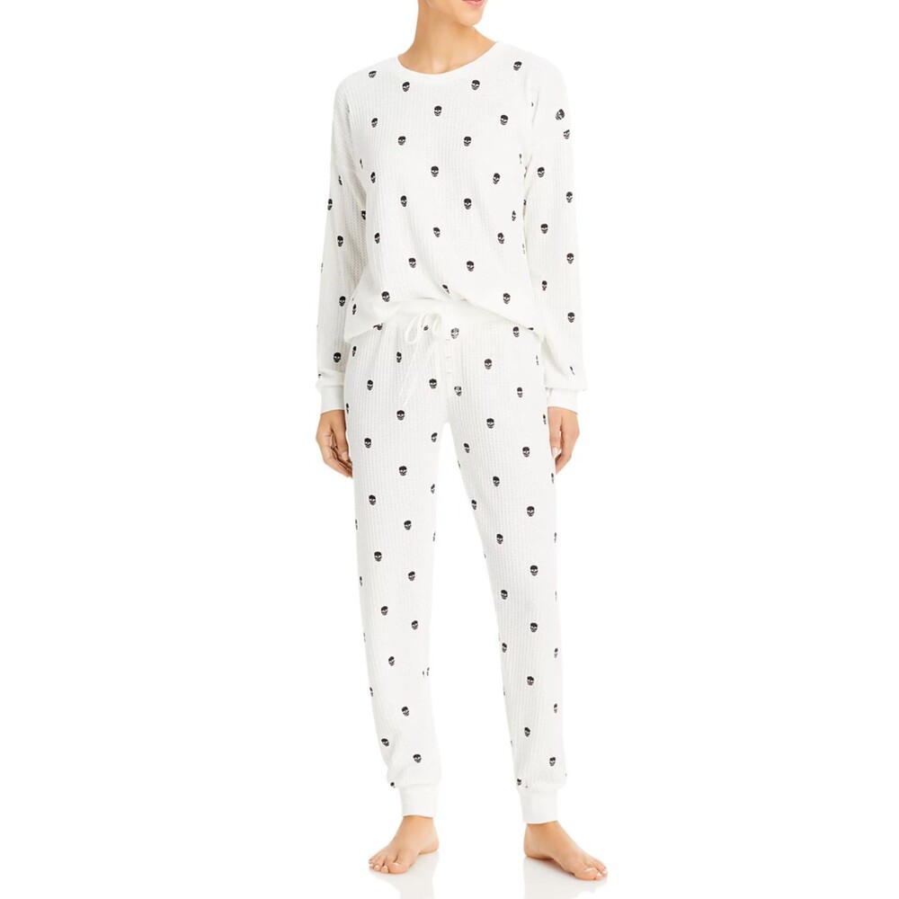 Aqua Sleep Brushed Thermal Lounge Set - 100% Exclusive Size: Medium